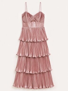 periwinkle lace midi dress Periwinkle Floral Print Lace Bust Mesh Maxi Dress